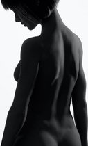 Posters Zwart Wit - Silhouette - Design Intérieure - Photo Art - Décoration murale - 51x71 - Convient à l'encadrement