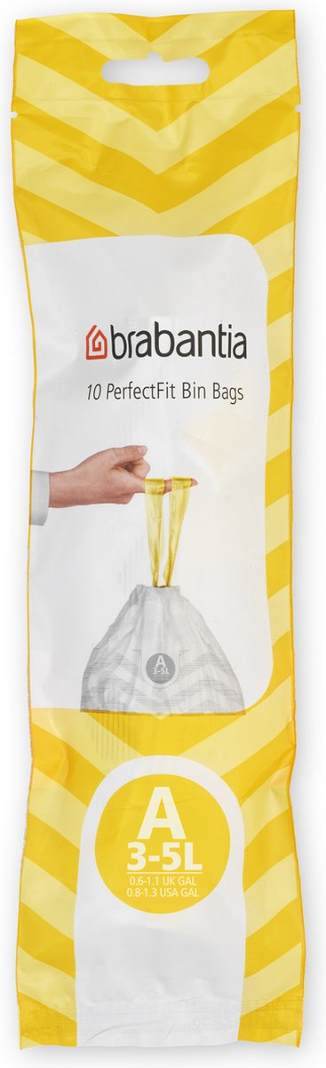 BRABANTIA AFVALZAK 3LTR PERFECTFIT