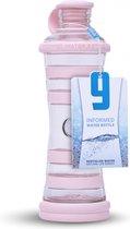 i9 Waterfles Pink - Water drinken in haar puurste vorm - Kraanwater omzetten in zuiver Bronwater! SALE