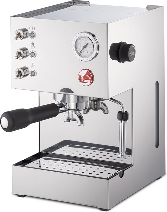 La Pavoni piston espressomachine Gran Caffe Steel LPMGCM01EU | bol.com