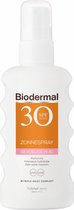 Spray Solaire Biodermal Peaux Sensibles SPF 30 - 2x 175 ml - Pack économique