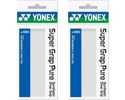Yonex AC-108 Super Grap Pure - wit - 2stuks