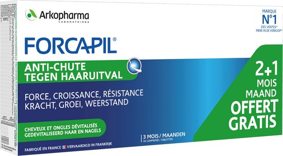 Arkopharma - Forcapil Tegen Haaruitval 3x30 Tabletten