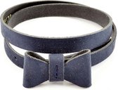 Kidzzbelts Meisjesriem JeansTaillekinderriemSmalle 1707 - Blauw - 65 cm