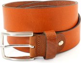 Riemen & Co Herenriem Jeans 1103 - Cognac - 105 cm