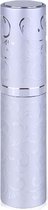 Mini flacon de Parfum de Luxe - rechargeable - 5 ml - flacon de voyage - atomiseur de parfum - Argent