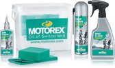 Kit Nettoyant Motorex Dans Seau Easy & Bike Clean 500 ml + Dry Power 100 ml + Éponge & Chiffon