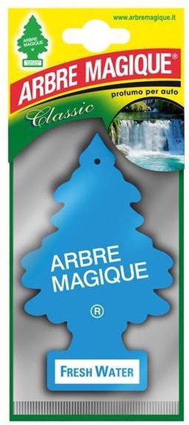 Désodorisant Arbre Magique 12 X 7 Cm New Car Bleu