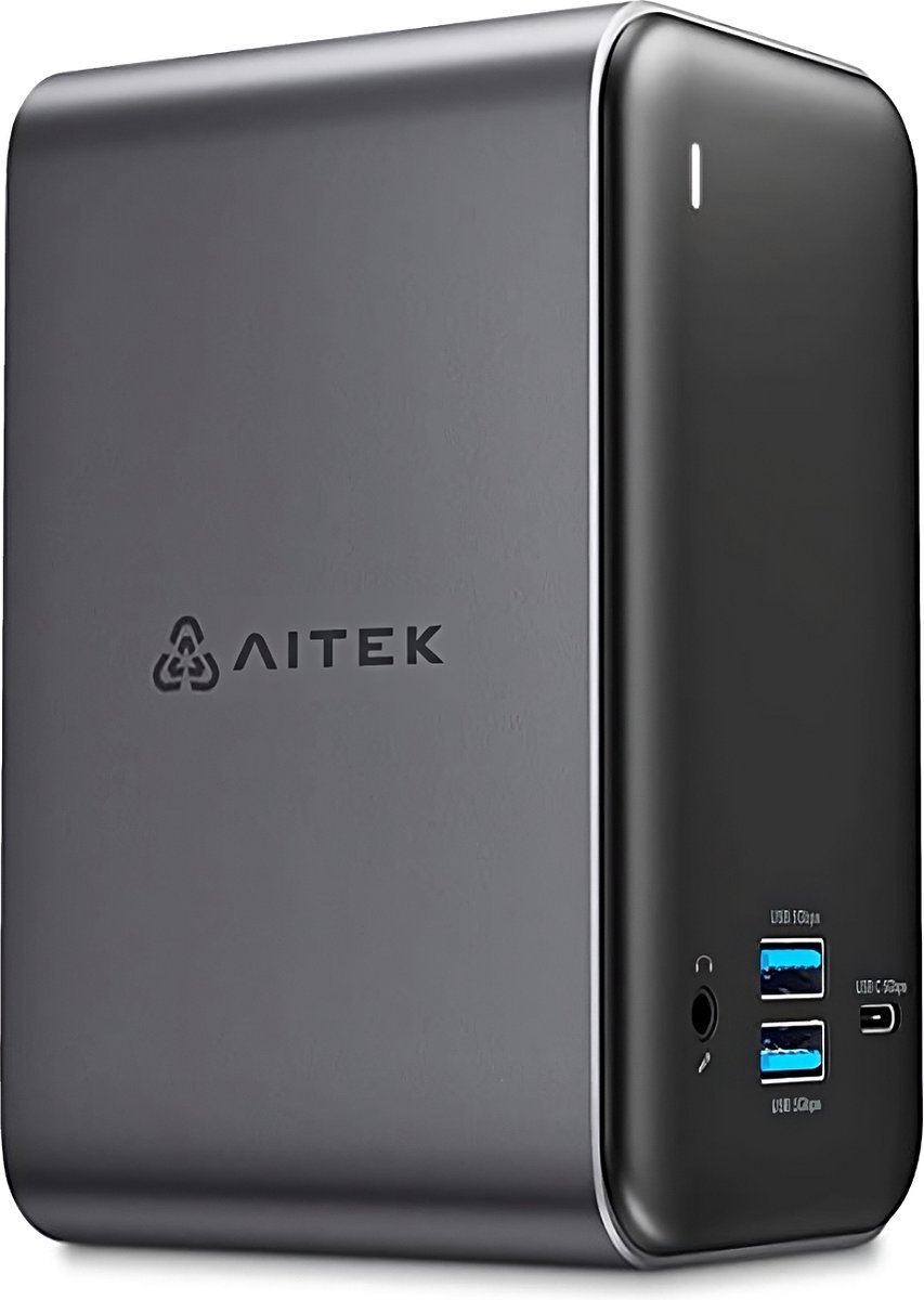 Aitek AK-D003 - Usb c Dockingstation - 2x HDMI, 1X Displaypoort, Ethernet en Usb Poorten