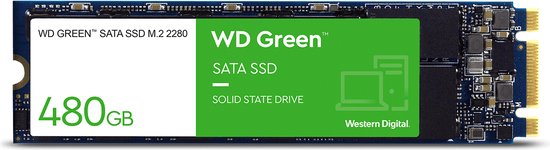 Western Digital Green WDS480G3G0B internal solid state drive M.2 480 GB SATA III