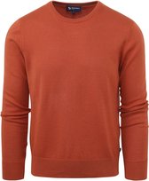 Suitable - Respect Oinix Pullover O-Hals Oranje - Heren - Maat L - Slim-fit