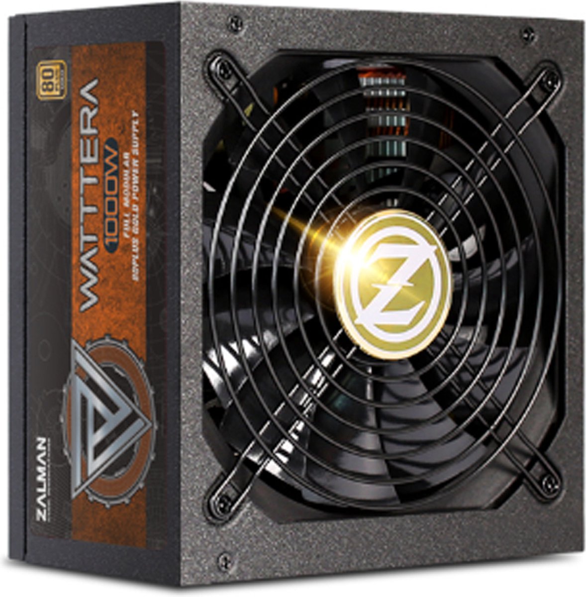 Zalman ZM1000-EBTII, 1000 W, 100 - 240 V, 50 - 60 Hz, 5.5 - 11 A, Actief, 996 W