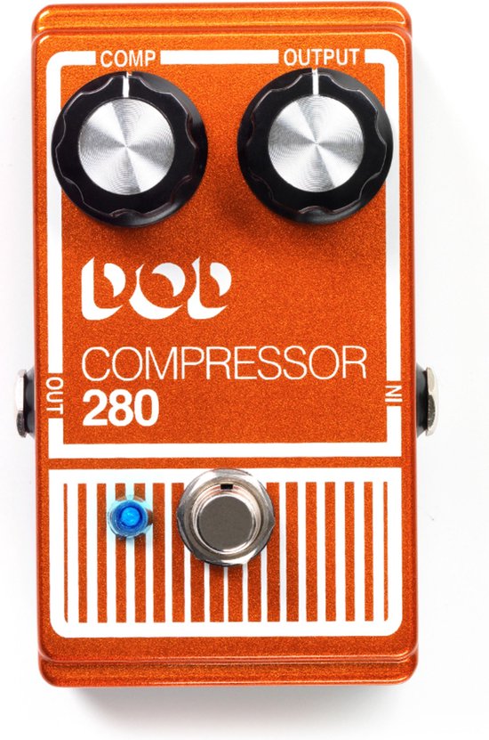 DOD 280 Compressor Effectunit voor gitaren bol