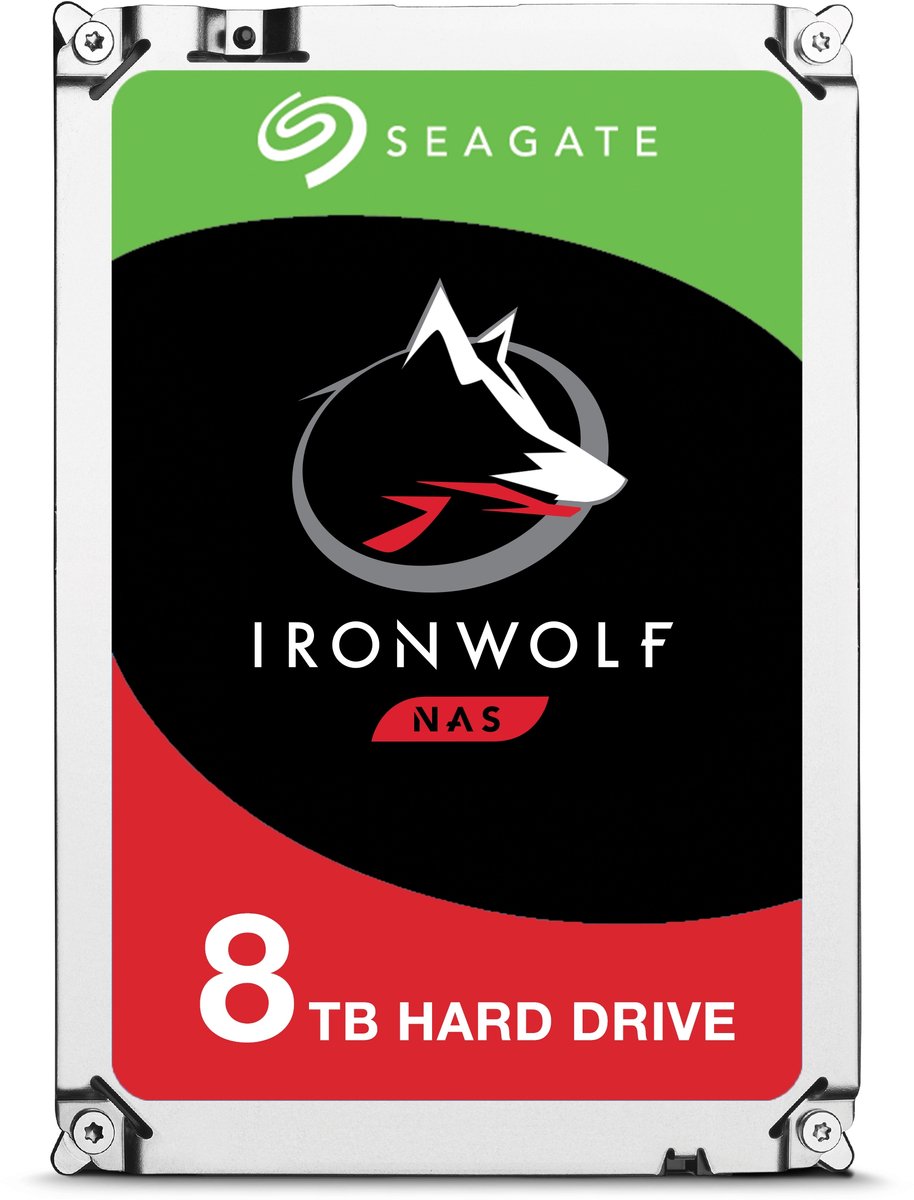 Seagate IronWolf - Interne harde schijf - 8 TB