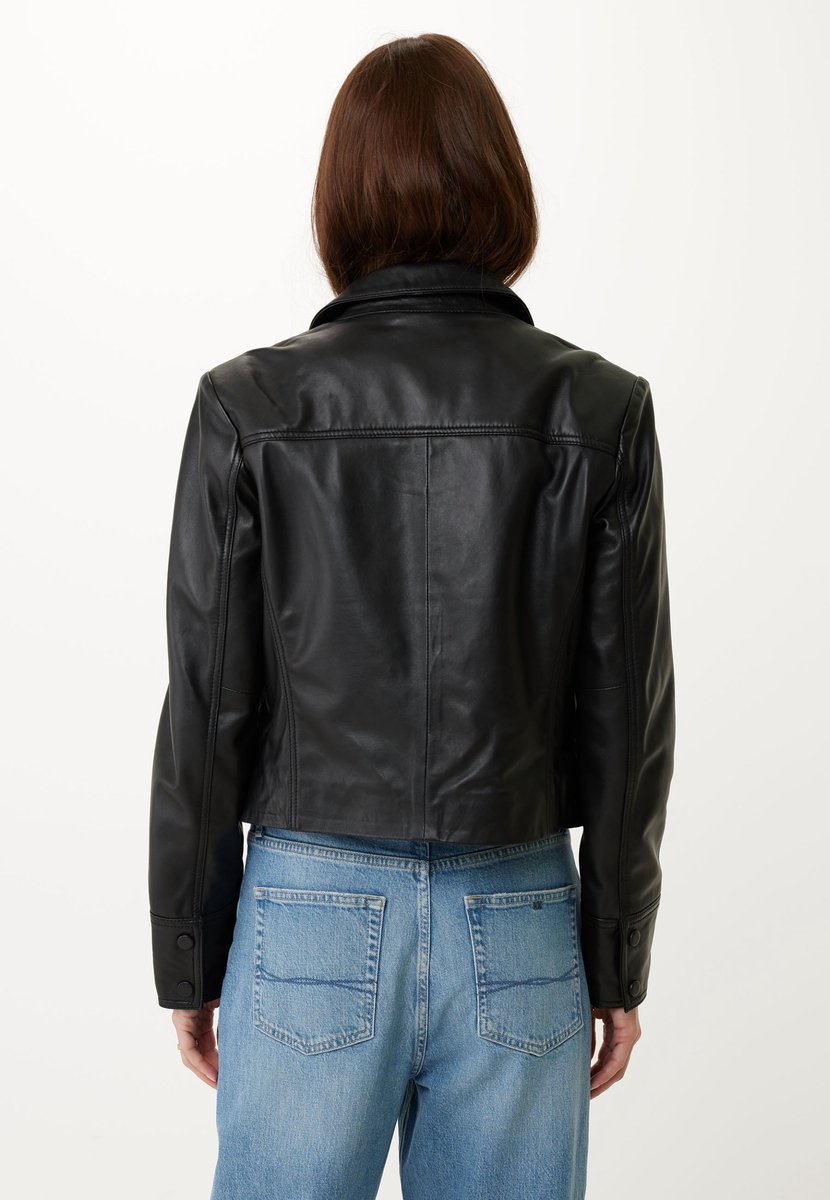 Veste en cuir Mexx avec poches pour femme - Zwart - Taille M | bol.com