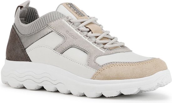 GEOX Spherica C Sneakers - White / Light Grey - Dames - EU 39