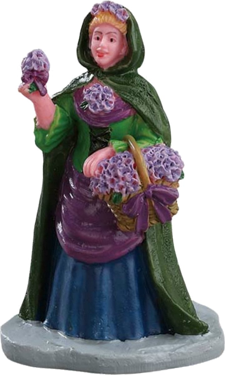 Lemax - Violet Vendor - Kersthuisjes & Kerstdorpen