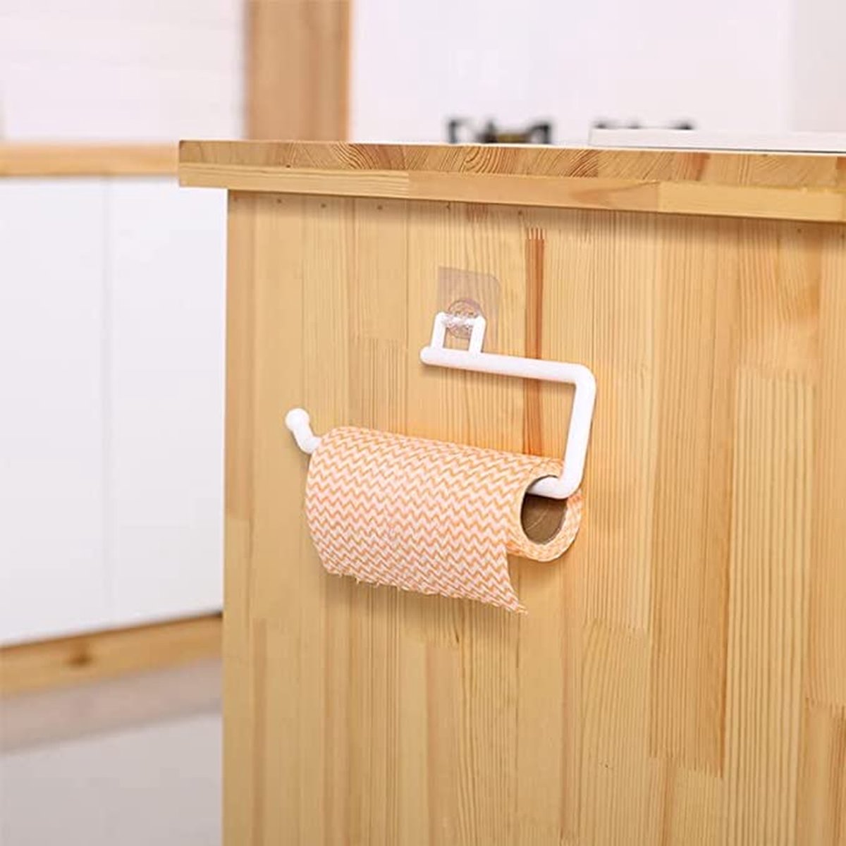 Duurzaam Adhesive Toilet Roll Paper Stand Opbergrek - Waterdicht Verse Film Opbergrek - Muur Opknoping Plank
