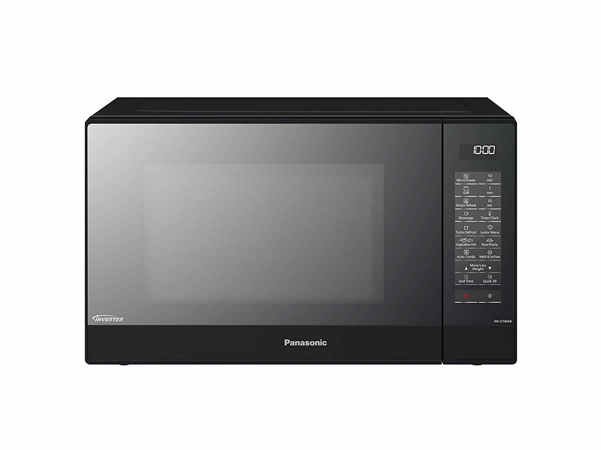Magnetron met Grill Panasonic Corp. NN-GT46KBSUG 31L 1000W Zwart