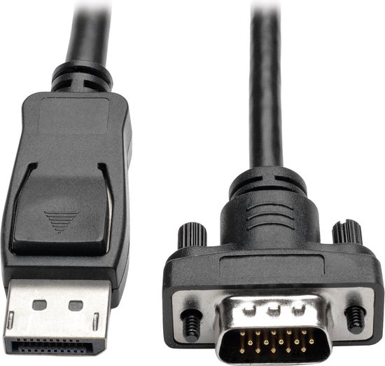Tripp Lite P581-010-VGA-V2 cable gender changer DisplayPort Noir