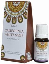 Huile parfumée à la Sage White Goloka (2 flacons de 10 ml)