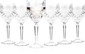 Wijnglazen set / wine glasses / royal style wine cups - Crystal Glass, High Quality - - Perfect for Home, Restaurants and Parties