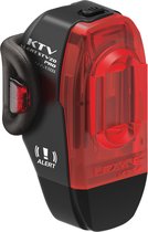 Lezyne KTV Pro Alert Rear StVZO 11 - Lampe de vélo arrière LED rechargeable - 11 lumens - Batterie 6,5 heures - Alert drive - Zwart