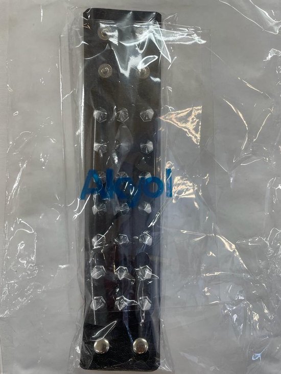 Gothic Schmuck Set - 2 Armbänder & 1 Halskette Im Punk-Stil