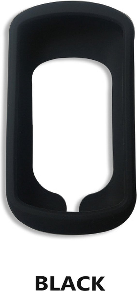 Beschermhoesje + screenprotector voor Garmin Edge Explore - Siliconen beschermhoes voor fietsnavigatie - zwart