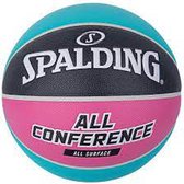 Spalding Basketbal All Conference Teal Pink Taille 6