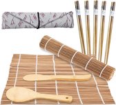 10 STKS Sushi Maken Kit, Sushi Kit voor Chefs en Beginners Beste Professionele Snelle Sushi Maker Set