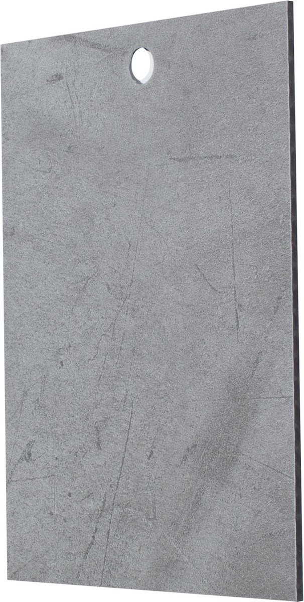 SAMPLE - PROEFMONSTER 10 X 15cm - Schulte Deco Design - motief douche acherwand in Softtouche steengrijs 802 - M98401 802 wanddecoratie - muurdecoratie - badkamer wandpaneel - muurbekleding -
