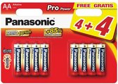 Panasonic Pro Power alcaline AA blister 8
