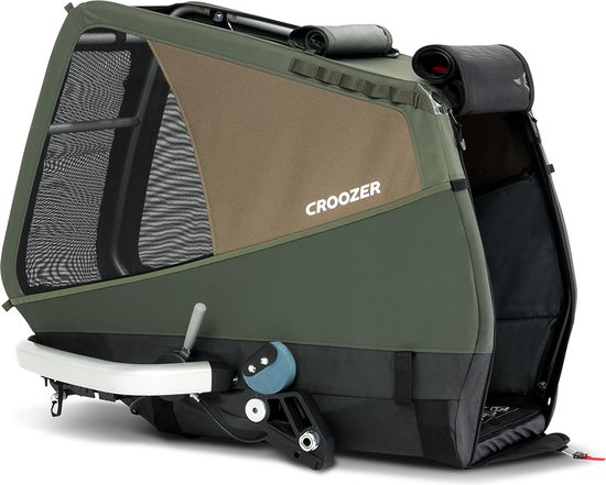 Croozer Dog Enna Fietskar - L Mosgroen van Croozer — afbeelding 2
