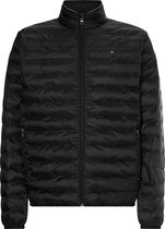 Tommy Hilfiger - Heren Jas zomer Core Packable Circular Jacket - Zwart - Maat M