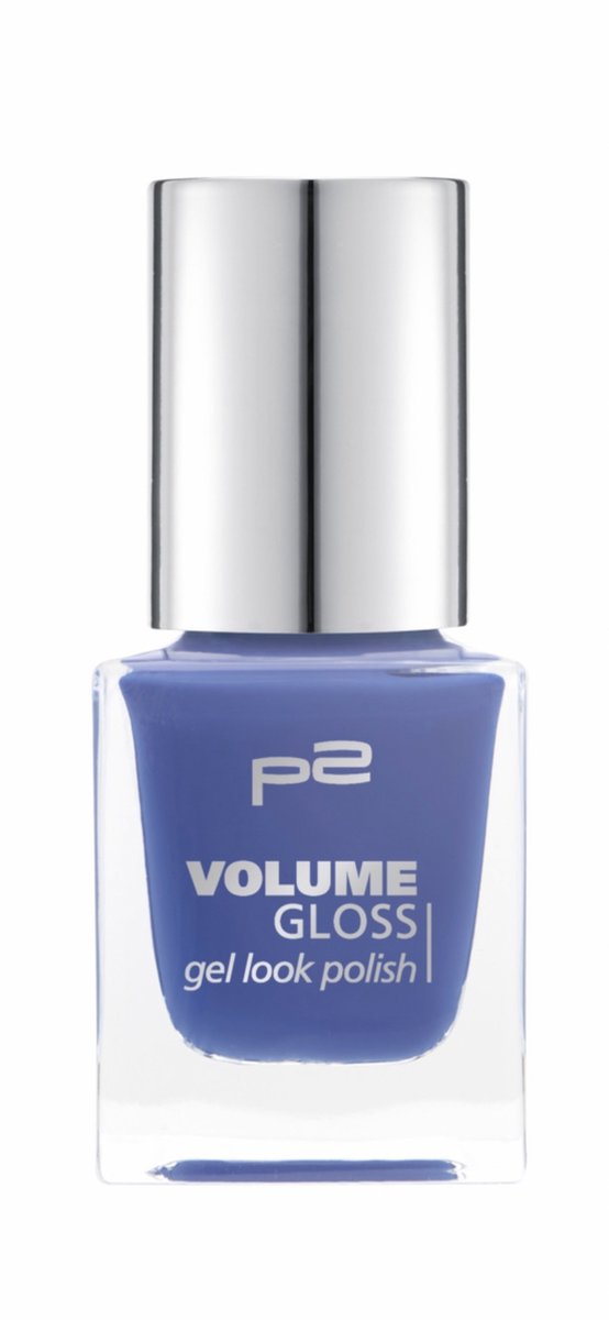P2 Cosmetics EU Volume Gloss Gel Look Nagellak 230 Lovely daughter 12ml Light blue