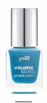 P2 Cosmetics EU Volume Gloss Gel Look Nagellak 097 Astronauts wife - Turquoise
