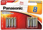 Panasonic Pro Power alcaline AAA sous blister 8