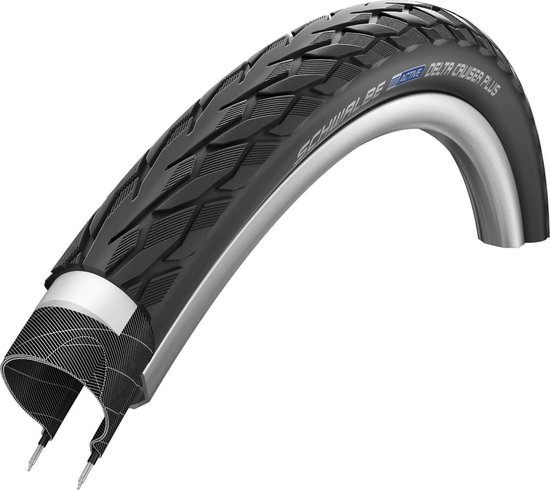 Schwalbe Buitenband Delta Cruiser Plus 26 X 1.75 (47-559) Zwart