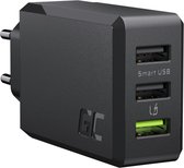 Chargeur 3 ports GC ChargeSource3 3xUSB 30W avec charge rapide