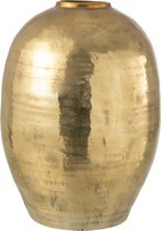 J-Line Vase Arya Metal Gold L - Bloemenvaas 57 cm hoog