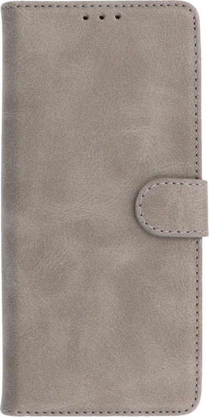 Samsung Galaxy S23 Case Book Case Wallet Phone Case - Grijs