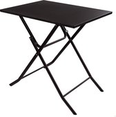 AKTIVE Jardin Metal 70 x 50 x 70 cm Vouwtafel - Black