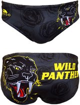 TURBO Wild Panther Zwemslip Heren - Black - XL