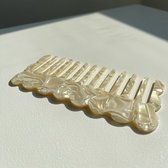 YOSMO Lux Haarkam - luxe haarkam - acetate haarkam - brede tanden - texturizing kam
