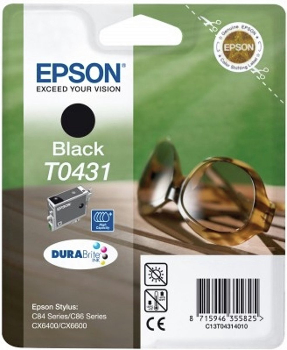 Epson T0431 - Inktcartridge Zwart
