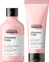 L’Oréal Professionnel Vitamino Color Shampoing 300ml & Après-Shampoing 200 ml – Lot de produits