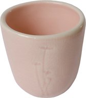 Home Delight - Mug ' Rosa' - Céramique, Ø 7 x 7,5 cm, rose