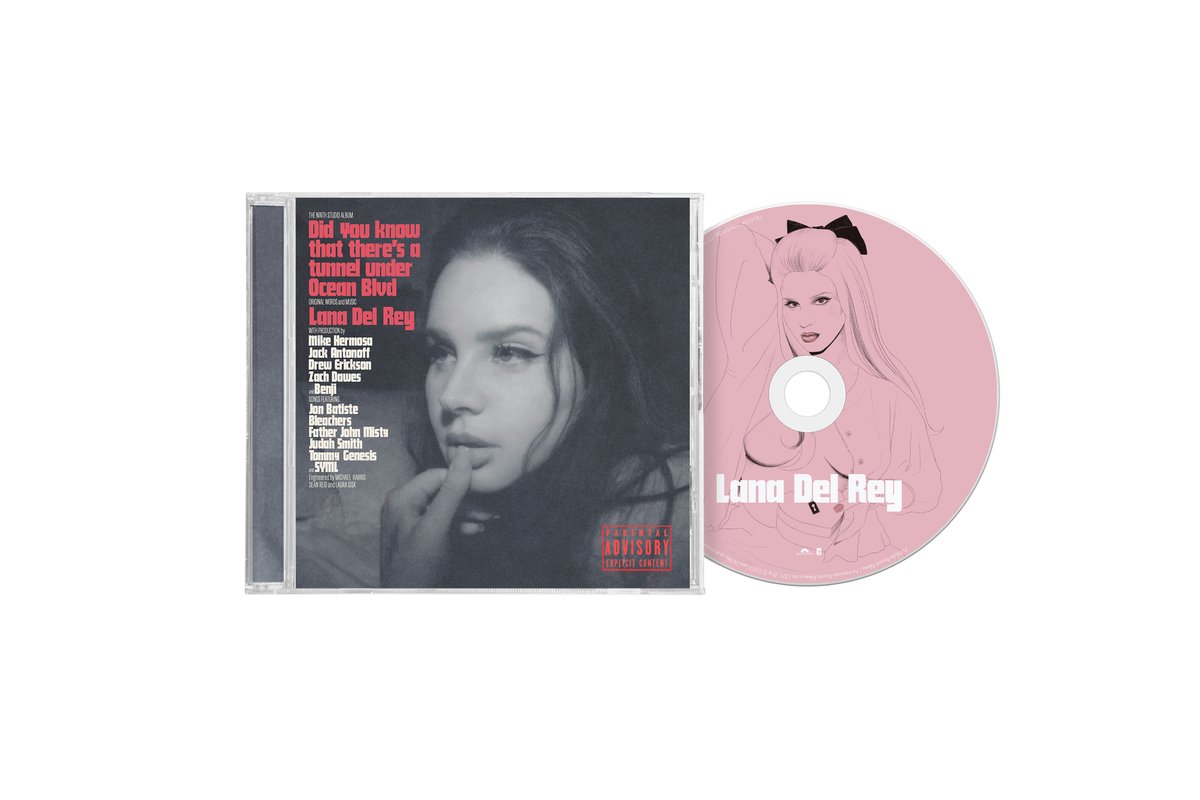 Lana Del Rey - Did You Know That There's A Tunnel Under Ocean Blvd (Alternative Artwork)