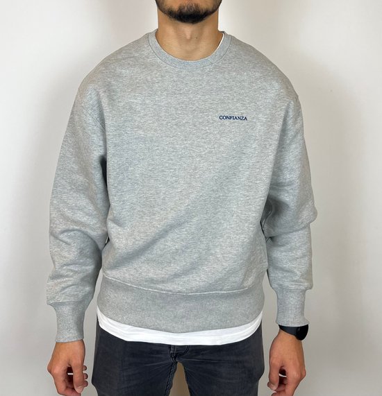 Confianza Grey Ghost Sweater- Duurzaam- Kinderarbeid vrij- Maat XL | bol.com